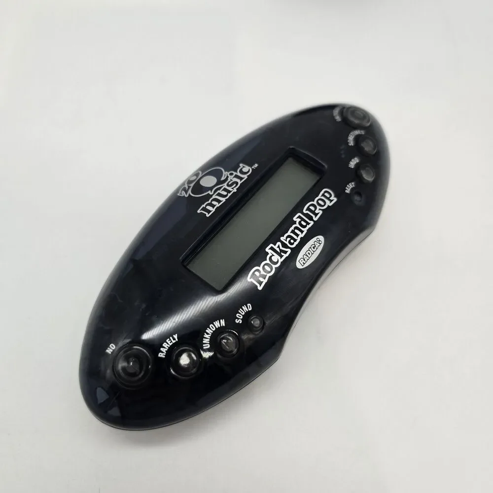 20 Questions MUSIC Rock And Pop 20Q Handheld Electronic Game
